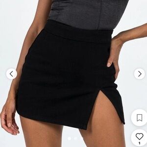 Lioness Black Mini Skirt